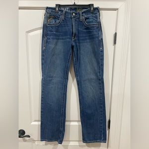 Men’s Ariat 34W x 36L M5 Slim Straight blue jeans